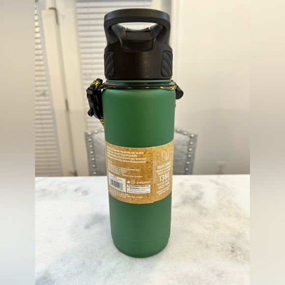 Brand New Zenith Stainless Steel Flip Up Straw Paracord Handle Tumbler - 32oz - Picture 3 of 8